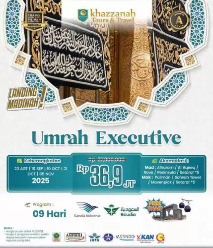 Umroh Landing Madinah by Garuda Februari Milad