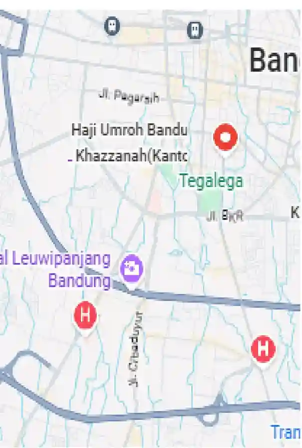 Lokasi Kantor Umroh Khazzanah Bandung